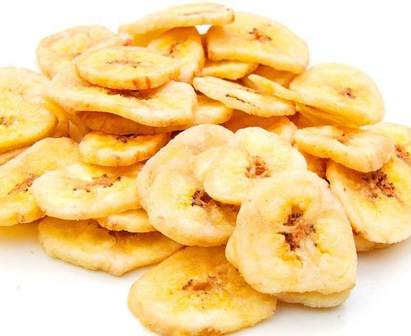 Банановые чипсы с мёдом