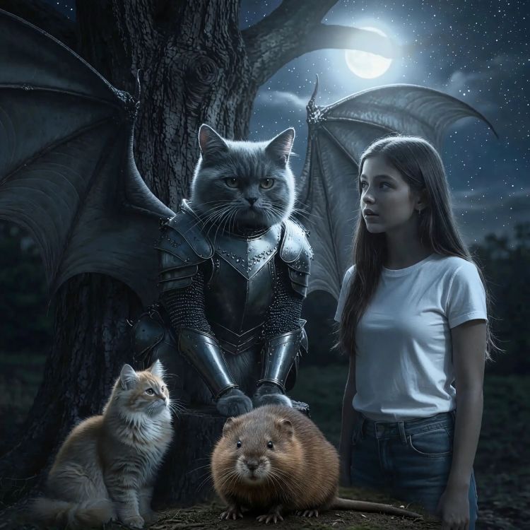Сказка про Лунного кота. Часть 4, 10+